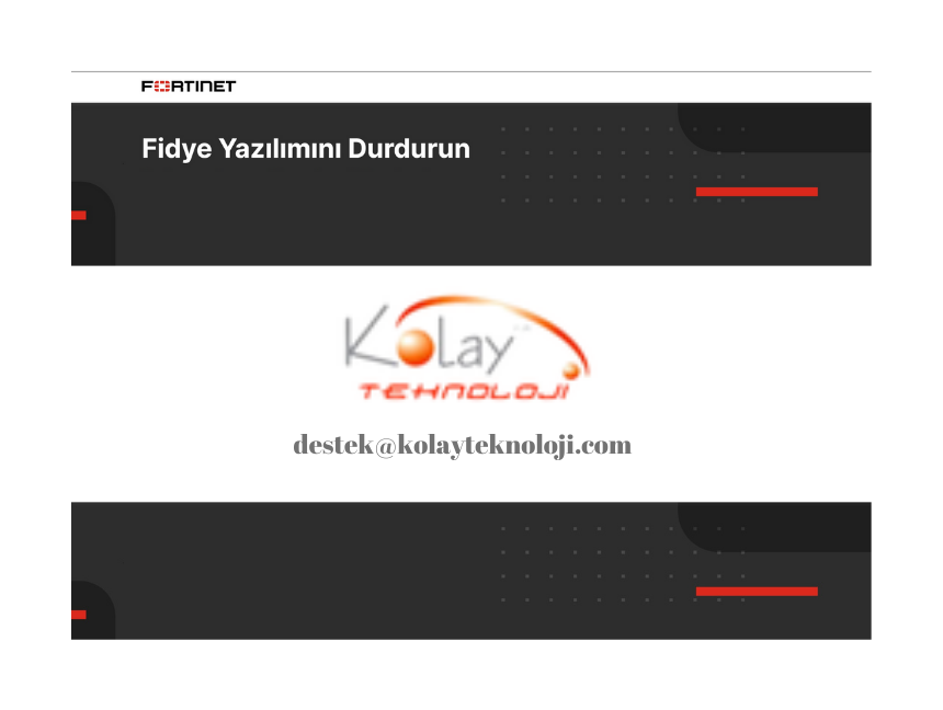 Fidye Yazılımını Durdurun